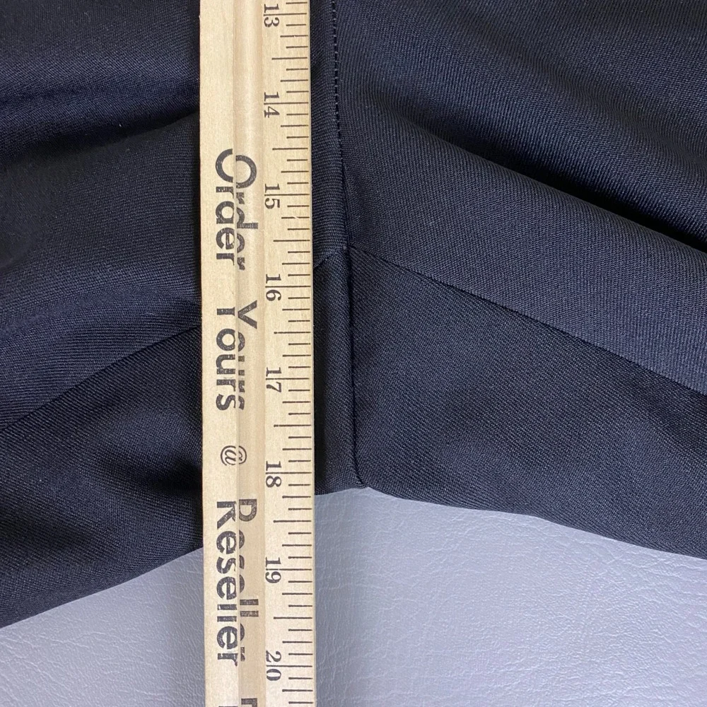 Harbor Bay Dress Pants Men's Size 58x30 Fit 52x30 Big and Tall Black Slacks